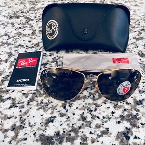 Ray Ban Active Polarized Aviators BRAND NEW